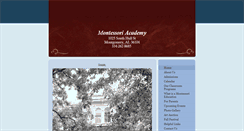 Desktop Screenshot of montessorimontgomery.com